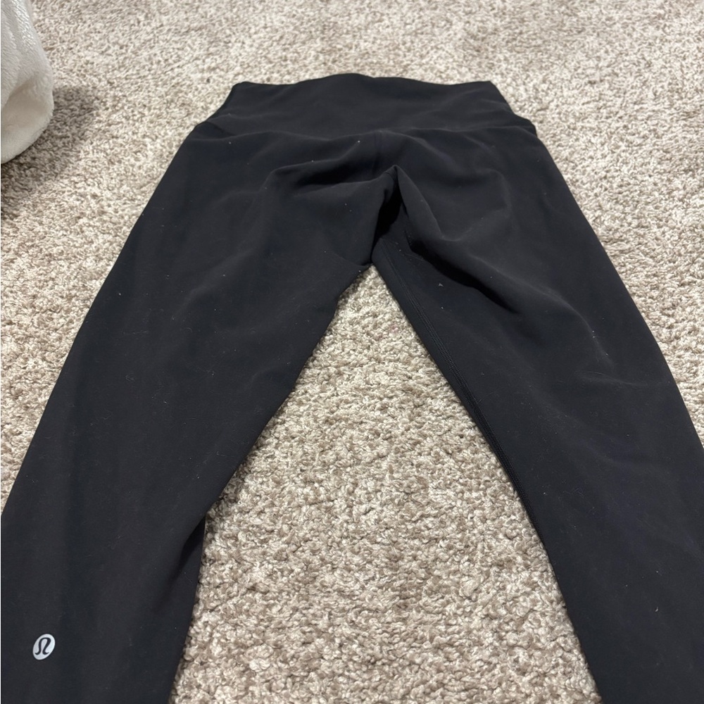 Lululemon Athletica Black High-Waisted Leggings